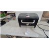 Image 1 : Master Chef Compact Electric Tabletop Grill with Temperature Gauge and Single Control Knob
