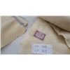 Image 4 : Marlon Hill All Wool Blankets, 100% Pure New Wool, Cream and Blue Stripe, Lot CP 768 2x
