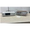 Image 1 : Sanyo DCR 100 AM/FM Stereo Receiver and RD 5009 Stereo Cassette Deck, 1992
