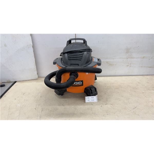 Ridgid WD06701 Wet/Dry Vacuum Cleaner, 120V, 7.8A, 60Hz. No Wand