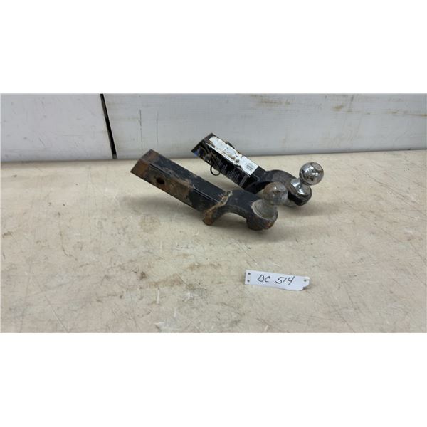 Reese Towpower 2" Drop 6000lb Capacity Trailer Hitch & 1-7/8" 2000lb Ball Hitch