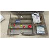 Image 8 : EMSCO Model 905S Brown Plastic Cooler Seat and Assorted Fishing Tackle, Lures, Line, and More
