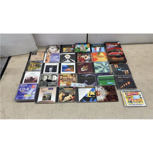 Large Lot of Assorted CD's