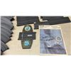 Image 3 : TycoPro HO Scale Slot Car Racing Track Set with Controllers, Power Supply and Service Manual.
