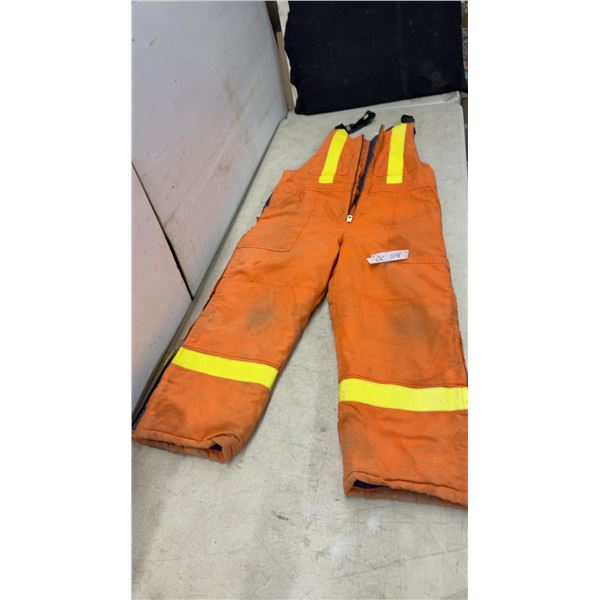 BH Safety Service LTD. Canyon M-Short Orange & Yellow Reflective Overalls