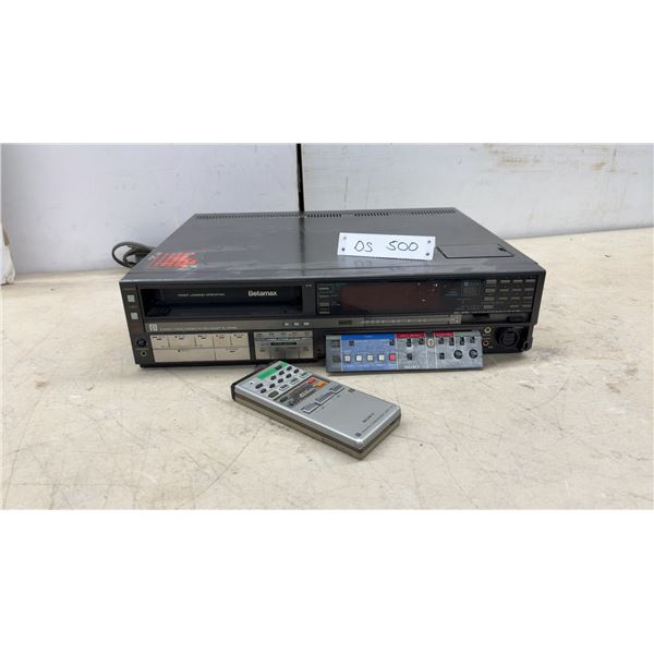 Sony Betamax SL-2700B Stereo Video Cassette Recorder With Remote, Circa 1982