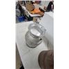 Image 5 : Vintage Galvanized Steel Dairy Cream Can with Lid