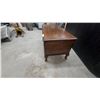 Image 4 : Traditional Style Wooden Console Cabinet with Carved Reeded Trim and Cabriole Legs19 x 40 x 18"