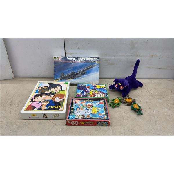 Revell Monogram SR-71 Blackbird Model Kit, Conan 1000-Piece Puzzle, Pokémon Puzzles, & More