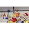 Image 6 : Tinkertoy Ultra Construction Set, Wooden Loon Box, Spalding Racquet, Disney Baseball