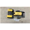 Image 2 : Tonka Front End Loader Tractor, Yellow & Black, Rear Tires Marked "XMS-975