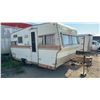 Image 1 : 1972 HaiCo Skylark Camper. Approx 16ft. Has Stove, Fridge, Furnace (Not Known if Working).