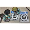 Image 8 : Craftsman Professional 5" Angle Grinder, 10 Amp, 10,000 RPM with Tool Box, Wheels and More