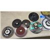 Image 9 : Craftsman Professional 5" Angle Grinder, 10 Amp, 10,000 RPM with Tool Box, Wheels and More