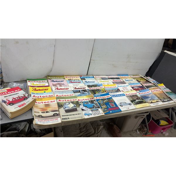 Autocar Magazine Collection: 1960s Issues, Austin, Mini, Morris, Ford, Jaguar, Hillman & More