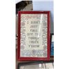 Image 2 : Vintage Ford Model T Station Wagon Sign, Framed Art, and Manitoba License Plates