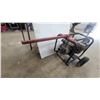 Image 4 : Honda GX200 Gas-Powered Portable Water Pump 2" on Wheeled Cart Owner Stated Working Condition