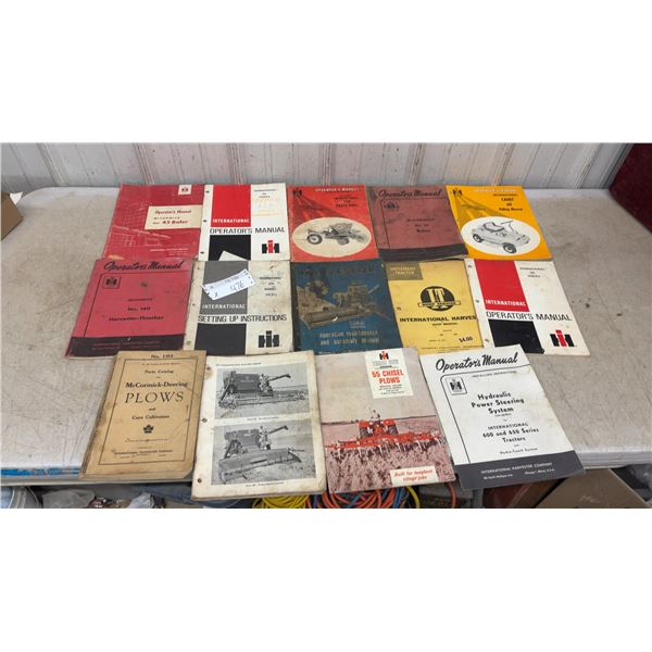 McCormick-Deering, International Harvester Tractor and Implement Manuals
