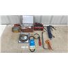 Image 1 : 12V Battery Charger, Grease Gun, V-Belt, Tube Patch Kit, Tool Tin and More