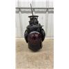 Image 2 : Antique CPR Railroad Switch Lamp with Red and Blue Lenses