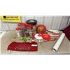 Image 1 : Vintage Coca-Cola Red Canvas Vendor Apron, Basketball, Frisbees, Blow up Beach Ball and More