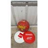 Image 6 : Vintage Coca-Cola Red Canvas Vendor Apron, Basketball, Frisbees, Blow up Beach Ball and More