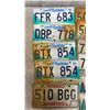 Image 2 : Collection of Vintage Canadian License Plates Including Manitoba and 1 Alberta- x20