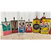 Image 3 : Vintage Oil Tin Lot