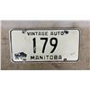 Image 2 : Manitoba License Plates: 179 and Two Collector Plates, CL05049