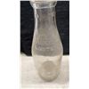 Image 5 : Vintage Clear Glass Milk Bottles Including Sealtest, Quaker, Crescent Creamery and More