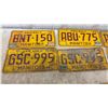 Image 2 : 12 Manitoba License Plates