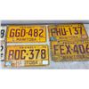 Image 3 : Manitoba License Plates: 1971 and 1976