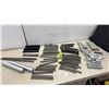Image 1 : Atlas HO Scale Nickel Silver Track, Bridge Piers, Elevated Sections and Silver Passenger Cars
