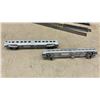 Image 8 : Atlas HO Scale Nickel Silver Track, Bridge Piers, Elevated Sections and Silver Passenger Cars
