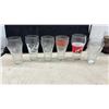 Image 4 : Assorted Coca-Cola Collectible Drinking Glasses Including Green Contour and Holiday Designs