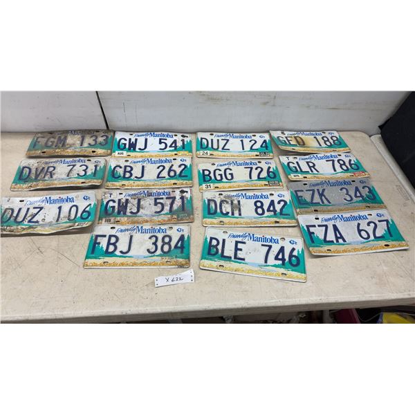 Manitoba License Plates, 15