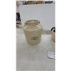Image 2 : Medalta Potteries Ltd. Stoneware Crock and Two-Tone Bean Pot with Lid