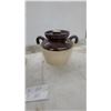Image 3 : Medalta Potteries Ltd. Stoneware Crock and Two-Tone Bean Pot with Lid