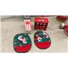 Image 2 : Coca-Cola Collectibles: Vintage Tins, Wall Border, Popcorn Holder, Pot Holders, and More