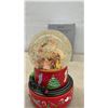 Image 9 : Coca-Cola Birdhouse, Polar Bear Bank, and Hallmark Coca-Cola Santa Musical Snow Globe