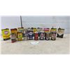 Image 1 : Vintage Automotive Cans Including STP, Kleen-Flo, Cromac, Peerless, Liquid Wrench, and More
