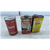 Image 5 : Vintage Automotive Cans Including STP, Kleen-Flo, Cromac, Peerless, Liquid Wrench, and More