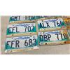 Image 3 : 20 Manitoba License Plates, Including Personalized Plate "GTOVRIT