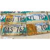 Image 5 : 20 Manitoba License Plates, Including Personalized Plate "GTOVRIT