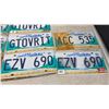 Image 6 : 20 Manitoba License Plates, Including Personalized Plate "GTOVRIT
