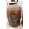 Image 8 : Six Vintage Amber Glass Purex / Bleach Gallon Jugs With Handles, Late 1920s to 1940s