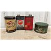 Image 4 : Vintage Automotive Tins Including STP, Wynn's, Shell, Alemite, Steed, Minwax, DuPont and More