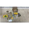 Image 1 : Vintage Shaving Lot: Beard Trimmers, Safety Razors, Padlocks, Blades, Mug, Brushes and More