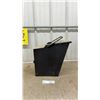 Image 1 : Coal Shuttle with Hinged Lid,Handle, and Side Handle