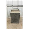 Image 2 : Coal Shuttle with Hinged Lid,Handle, and Side Handle